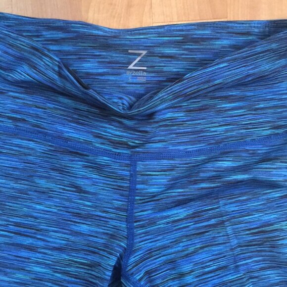 Workout blue leggings - Picture 2 of 2